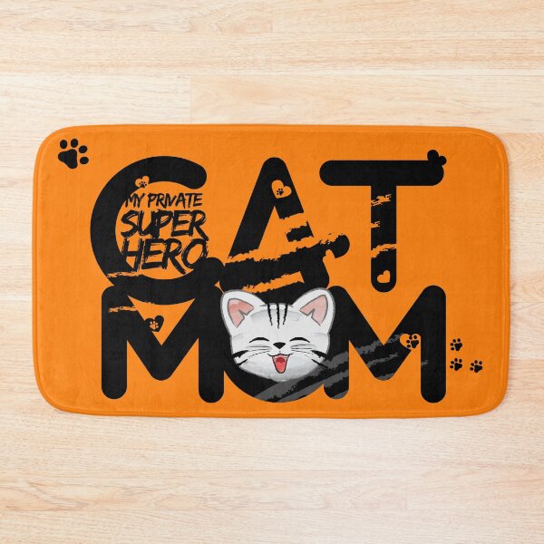Item preview, cat mom my private superhero designed and sold by Ninja-Cat-Corp.