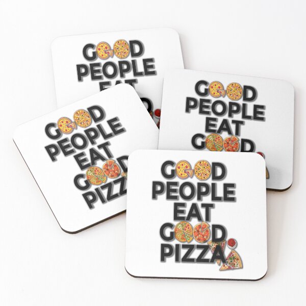 Item preview, Good People Eat Good Pizza designed and sold by Marwad Haveli.
