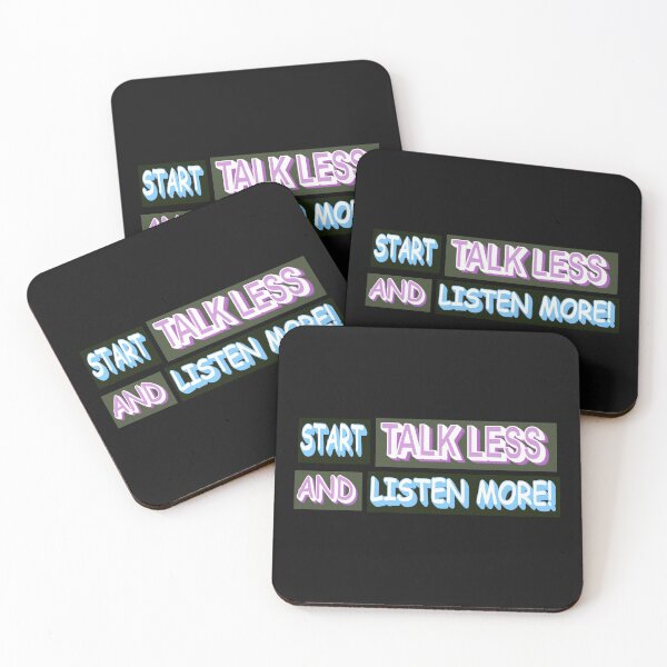 Item preview, Cute Expression Design "Talk Less". Buy Now designed and sold by Health And Fitness Posts e-Store.