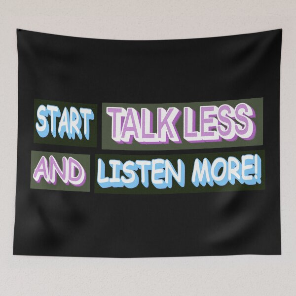 Item preview, Cute Expression Design "Talk Less". Buy Now designed and sold by Health And Fitness Posts e-Store.