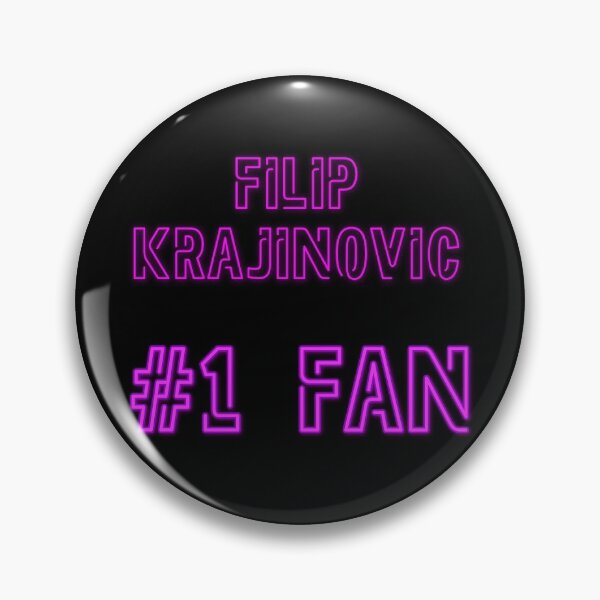 Item preview, Filip Krajinovic #1 fan designed and sold by 2Girls1Shirt.