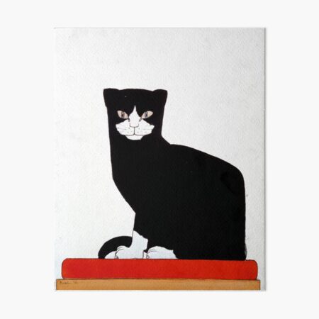 The Cat by Bart van der Leck Art Board Print