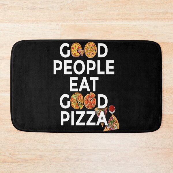 Item preview, Good People Eat Good Pizza designed and sold by Marwad Haveli.