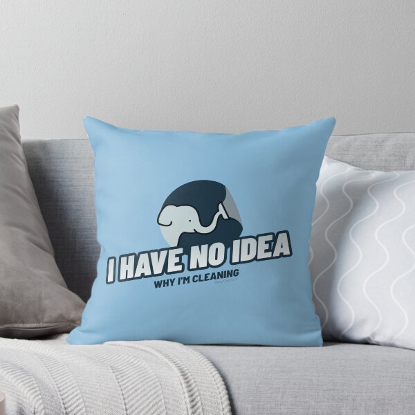 Item preview, I Have No Idea Why I'm Cleaning Funny Elephant Squeegee designed and sold by SavvyCleaner.