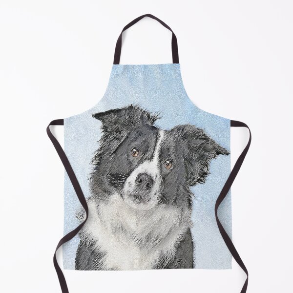 Item preview, Border Collie Painting - Cute Original Dog Art designed and sold by alpendesigns.