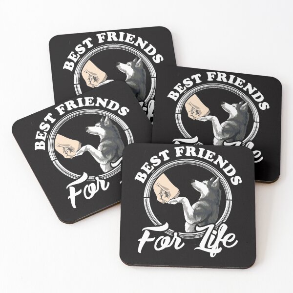 Item preview, Siberian Husky Lover Design "Best Friends For Life" designed and sold by adsman68.