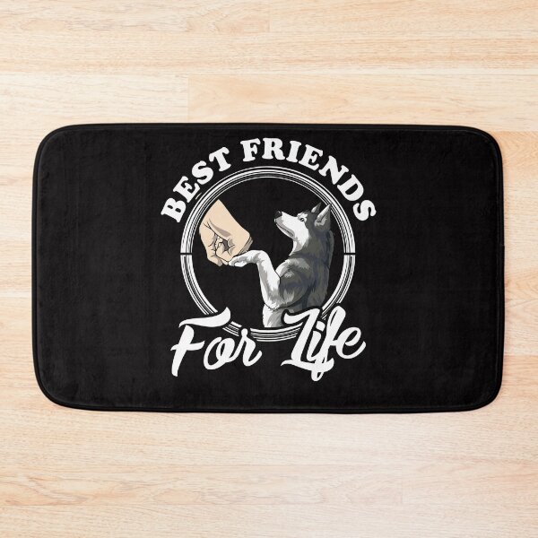 Item preview, Siberian Husky Lover Design "Best Friends For Life" designed and sold by adsman68.
