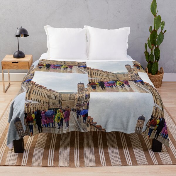 Item preview, Rainy Day on the Stradun, Dubrovnik designed and sold by Brian Shaw.