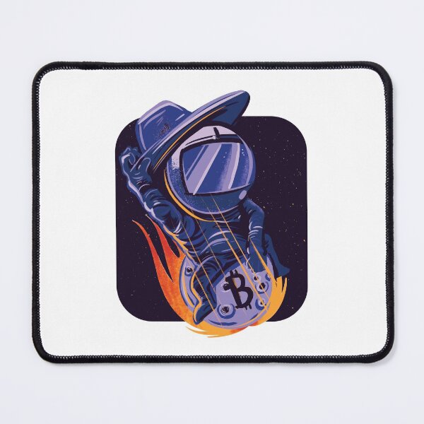 Item preview, Bitcoin Astronaut Cowboy I Space BTC Bitcoin designed and sold by Amazing Designs.