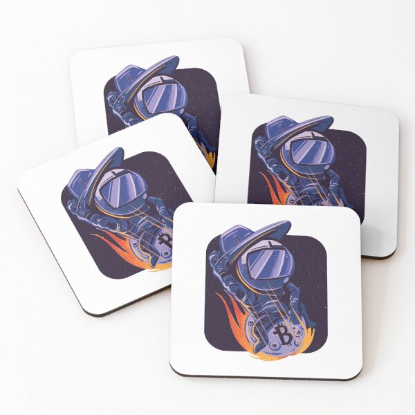Item preview, Bitcoin Astronaut Cowboy I Space BTC Bitcoin designed and sold by Amazing Designs.