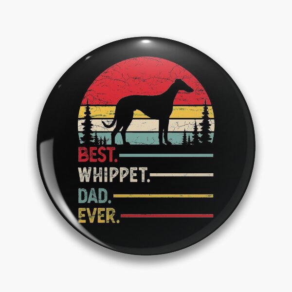 Item preview, Vintage Best Whippet Dad Ever designed and sold by rafaeltto.