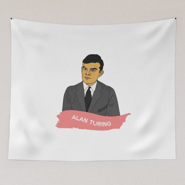 Item preview, Alan Turing poster | Alan Turing English mathematician poster  designed and sold by KARTICK DUTTA.