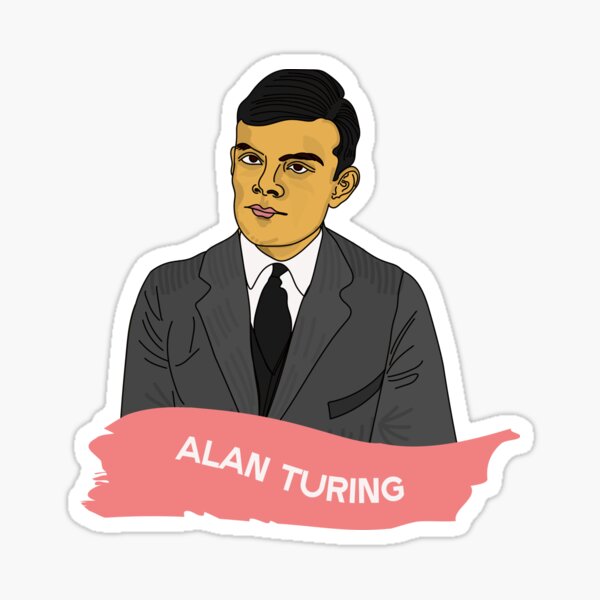 Alan Turing poster | Alan Turing English mathematician poster 