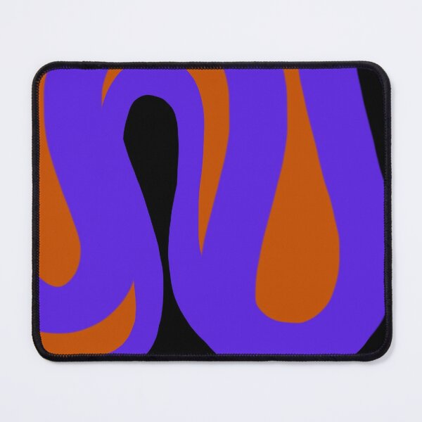Simple art design opposite colors in synchronization and harmony Mouse Pad