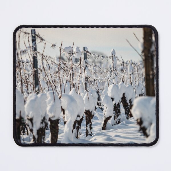 Item preview, Alsace vineyards under heavy snow on a sunny winter day. Details and top view. designed and sold by Alexander Sorokopud.