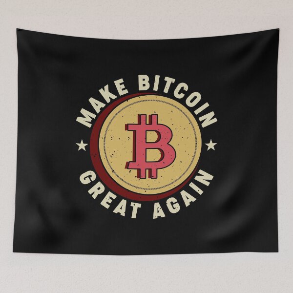 Item preview, Make Bitcoin Great Again | Funny Bitcoin Lovers designed and sold by simplife-art.