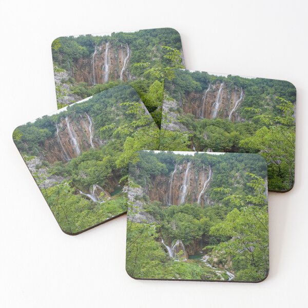 Item preview, A series of large waterfalls at Plitvice Lakes, UNESCO World Heritage Site, Croatia designed and sold by SnapTPhotograph.