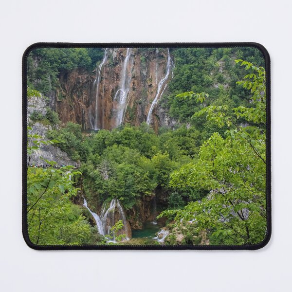Item preview, A series of large waterfalls at Plitvice Lakes, UNESCO World Heritage Site, Croatia designed and sold by SnapTPhotograph.
