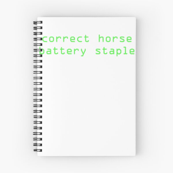 Item preview, Correct Horse Battery Staple designed and sold by MrKroli.