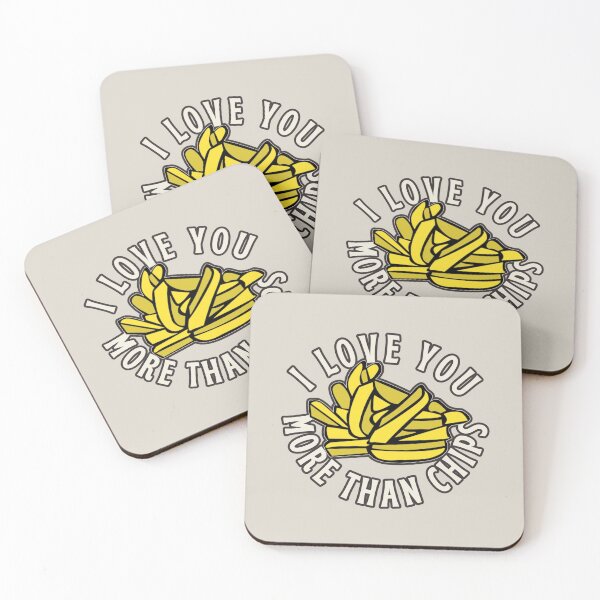 Item preview, I Love You More Than Chips, Fries, Cute Design Perfect For Valentine's Day, Birthday Or Just To Say I Love You designed and sold by TrulyEpoque.