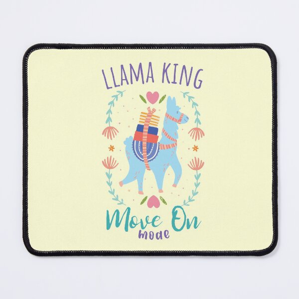 Item preview, Amazing llama king is moving on mode. designed and sold by NineJuly.