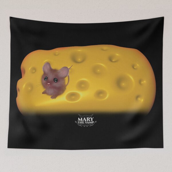 Item preview, 2D Mouse In 3D Cheese designed and sold by Mary The Vamp.