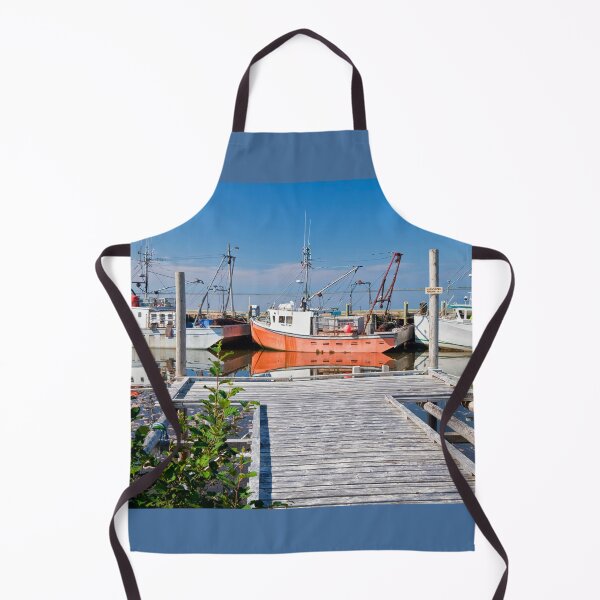 Item preview, Fishing Boats at Advocate Harbour designed and sold by onepony.