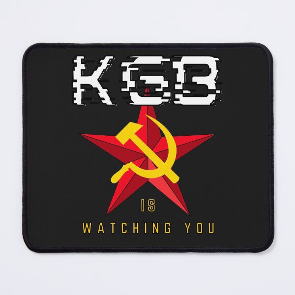 Item preview, KGB Is Watching You! Soviet Red Star USSR Hummer & Sickle  designed and sold by LGbubble.