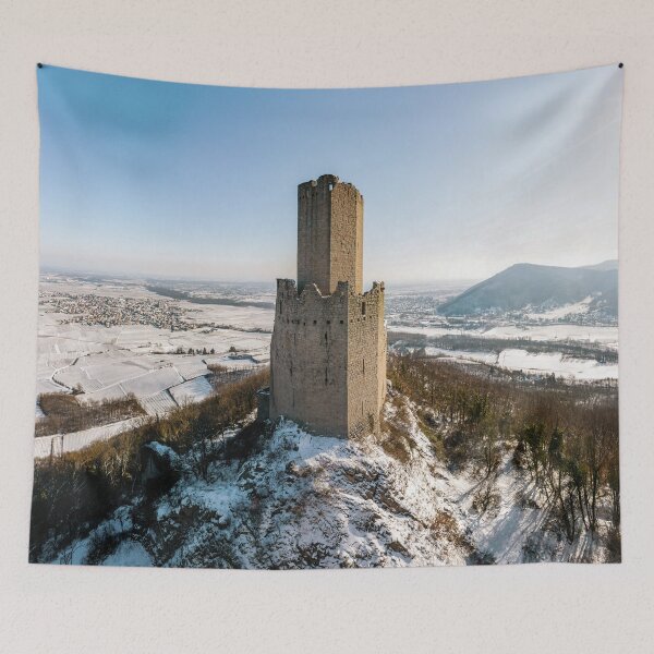 Item preview, Panoramic view of the Ortenburg castle in the Vosges. designed and sold by Alexander Sorokopud.