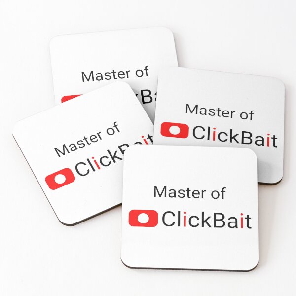 Item preview, Master of ClickBait designed and sold by svanaerschot.