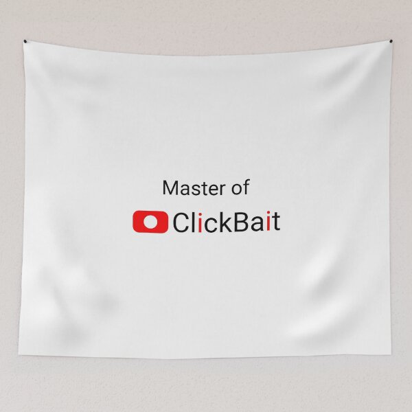 Item preview, Master of ClickBait designed and sold by svanaerschot.