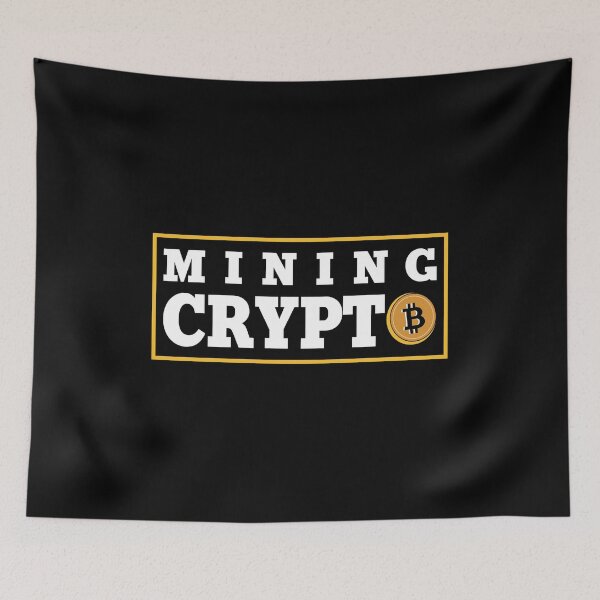 Item preview, Mining Crypt | Funny Bitcoin Lovers designed and sold by simplife-art.