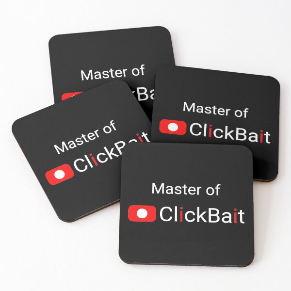 Item preview, Master of ClickBait designed and sold by svanaerschot.