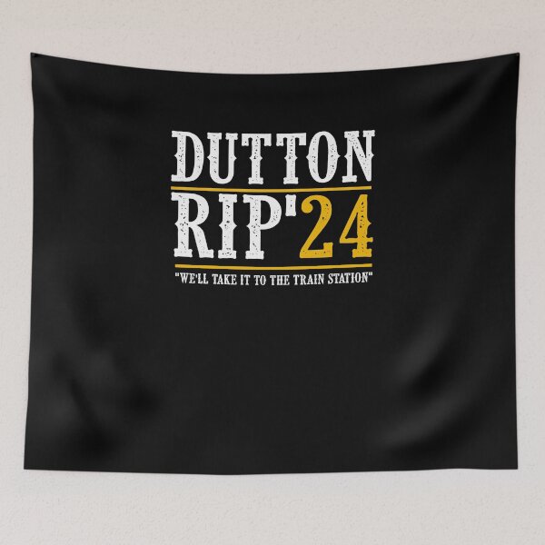 Item preview, Dutton Rip 24 - Take Him All To The Train Station  designed and sold by Linery Brand.