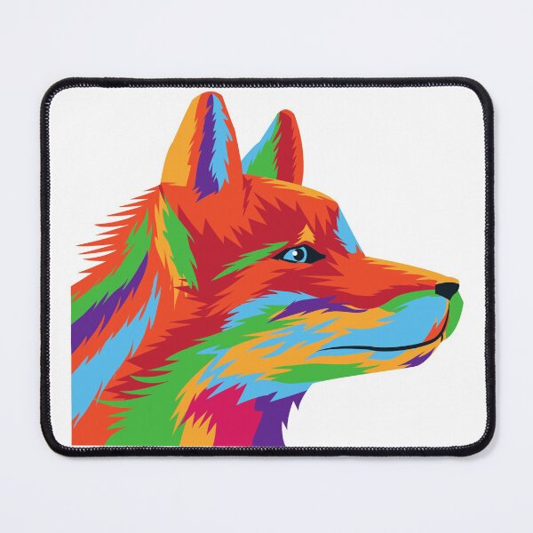 Item preview, Painted Wolf -- Wonderful Beautiful Design designed and sold by AbdullahMuneer.