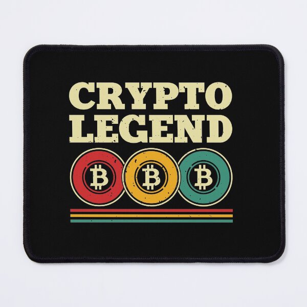 Item preview, Crypto Legend | Funny Bitcoin Lovers designed and sold by simplife-art.