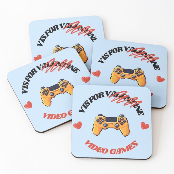 Item preview, V is for Video Games designed and sold by RoamingSonaa.