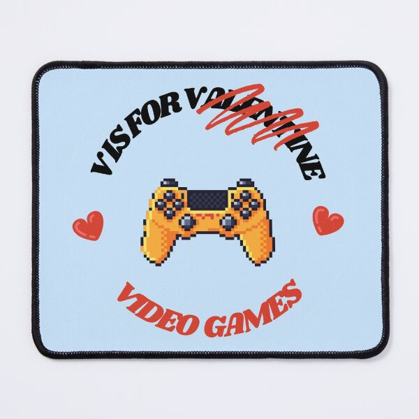 Item preview, V is for Video Games designed and sold by RoamingSonaa.
