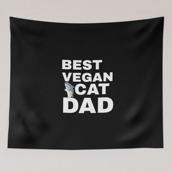 Item preview, Best Vegan Cat Dad Ever designed and sold by Nedskr.