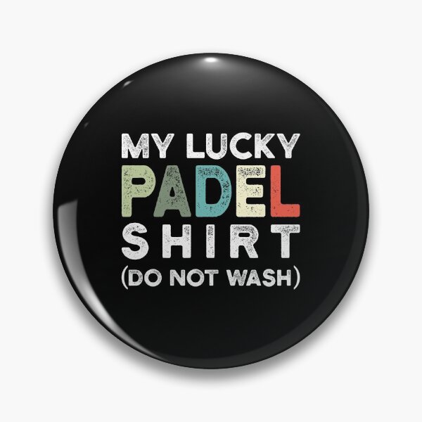 Item preview, My Lucky Padel Shirt Funny padel designed and sold by Shirt-Kaiser.