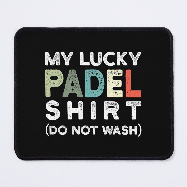 Item preview, My Lucky Padel Shirt Funny padel designed and sold by Shirt-Kaiser.