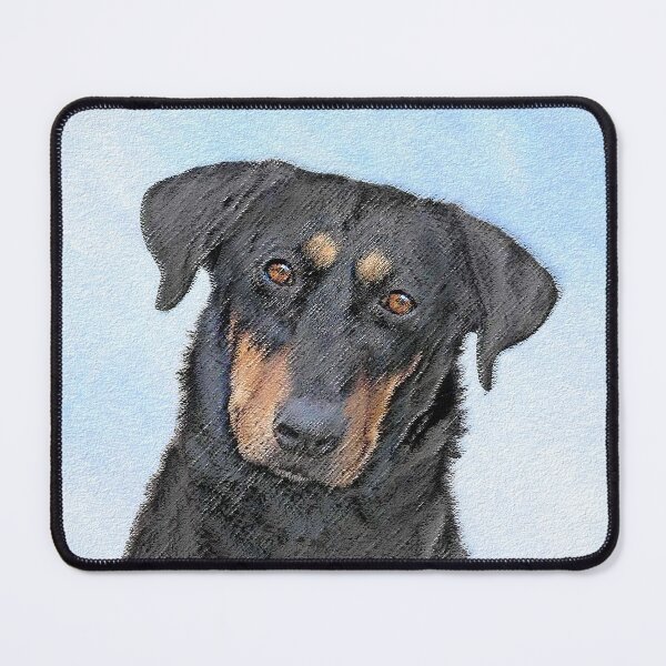 Item preview, Beauceron Painting - Cute Original Dog Art designed and sold by alpendesigns.