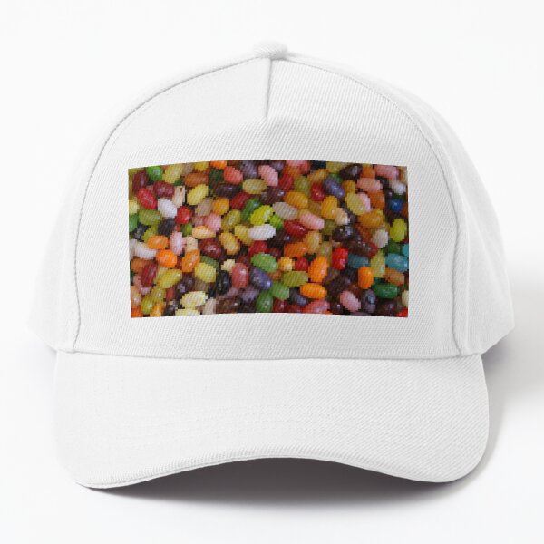 Pixelated Colorful Jelly Beans Baseball Cap