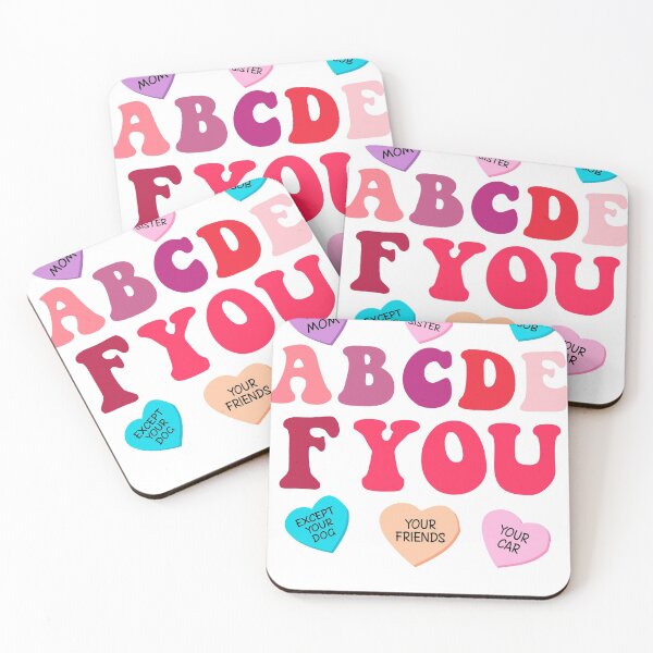 Item preview, ABCDEFU ABCDEFYou Except Your Dog Valentine Day  designed and sold by NesArt.