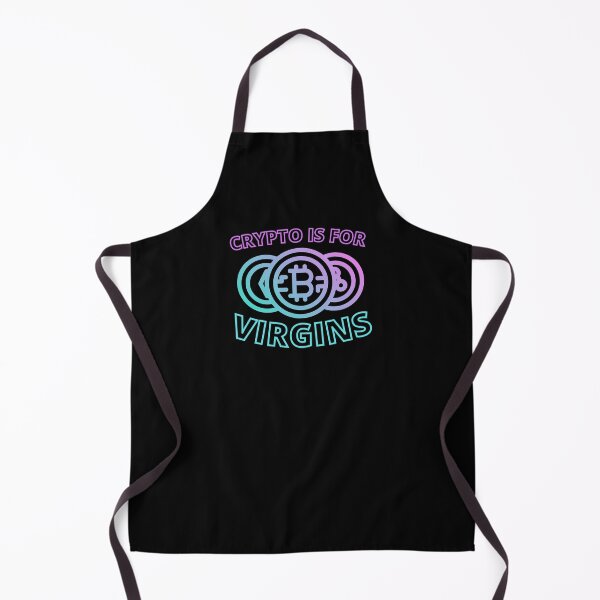 Item preview, Crypto is for virgins - gradient design designed and sold by earthlingsmerch.