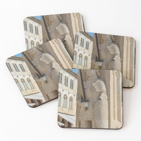 Item preview, Orlando's Column Statue at the Church of Saint Blaise, Dubrovnik, Croatia designed and sold by SnapTPhotograph.