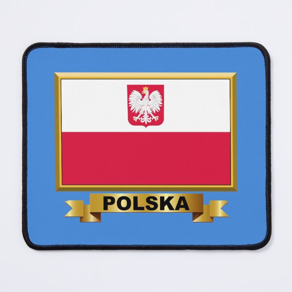 Item preview, POLISH State Flag Gifts, Masks, Stickers & Products (14) designed and sold by mpodger.