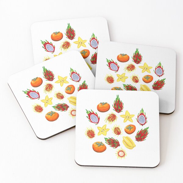 Item preview, Exotic Fruit Mix in Gouache designed and sold by paintedpansy.