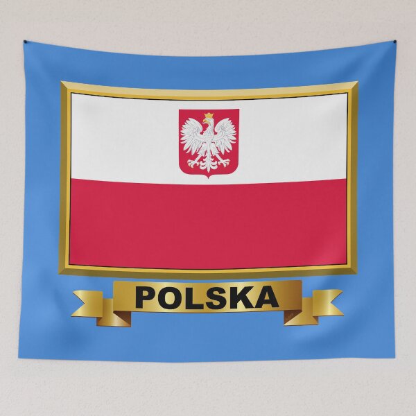 Item preview, POLISH State Flag Gifts, Masks, Stickers & Products (14) designed and sold by mpodger.