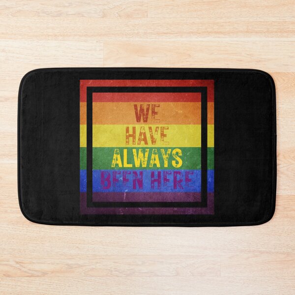 Item preview, WE HAVE ALWAYS BEEN HERE PRIDE FLAG designed and sold by Mercurial Merkaba.